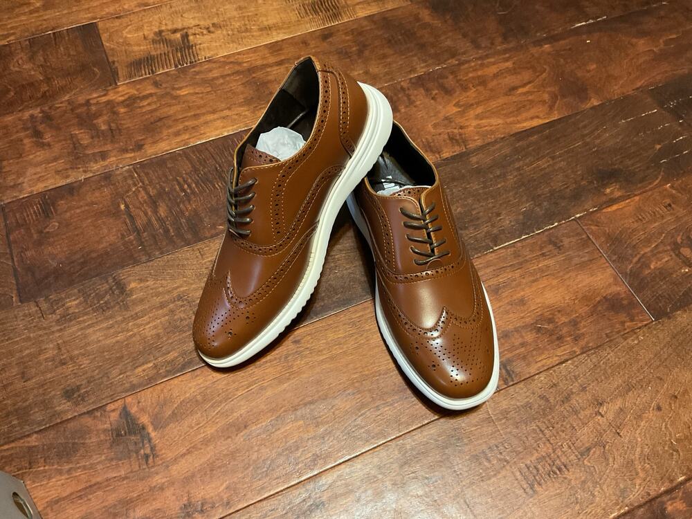 Kenneth Cole NWT Unlisted Men's Brown Nio Wing Lace Up Sz 7